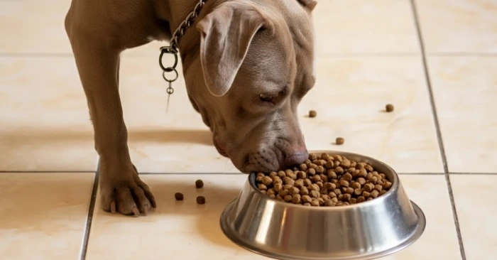 غذای سگ پیت بول