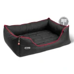 جای خواب سگ و گربه جنس ضدآب نیناپت مدل زیپ لاین دارای زنگوله (ابعاد 52x72x22)