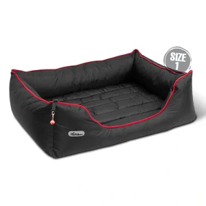 جای خواب سگ و گربه جنس ضدآب نیناپت مدل زیپ لاین دارای زنگوله (ابعاد 52x72x22)