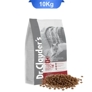 غذاخشک گربه بالغ خانگی دکتر کلادرز طعم مرغ و سالمون