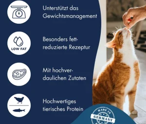 غذاخشک گربه عقیم شده مسن دکتر کلادرز طعم مرغ و ماهی