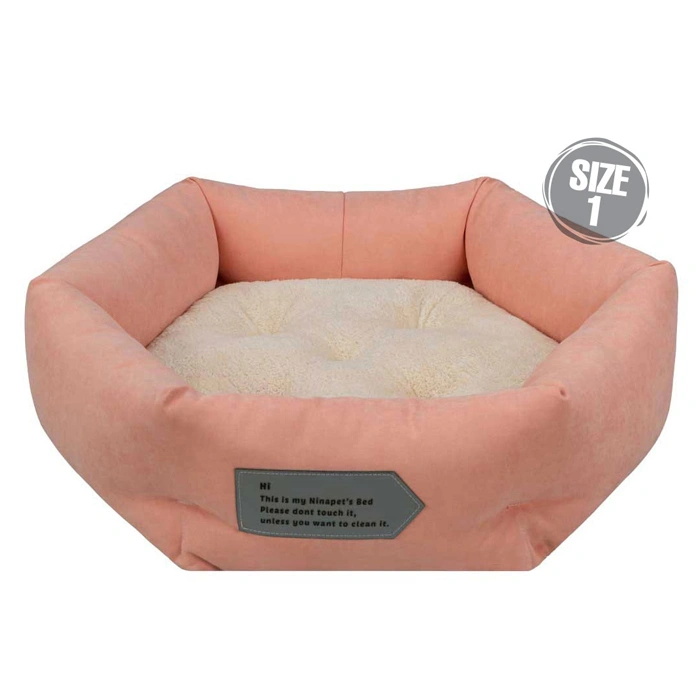 3056- جای خواب سگ و گربه جنس پارچه مبلی درجه یک گلبهی مدل کوتو