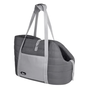 ساک حمل سگ و گربه نیناپت رنگ طوسی مدل پوچه