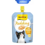 پودینگ بچه گربه حاوی شیر و کلسیم جیم کت 150 گرمی