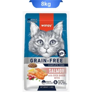 غذای خشک گربه بالغ ونپی بالغ طعم سالمون