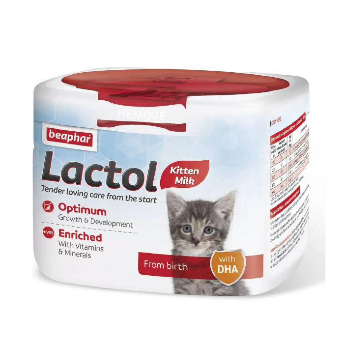 lactol-01 شیر خشک بچه گربه بیفار مدل لاکتول وزن 250 گرم Beaphar Lactol Kitten Milk - Image 1